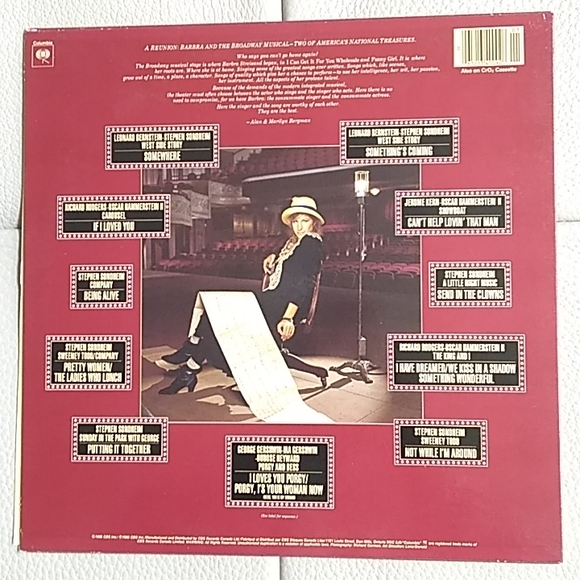 Barbra Streisand - The Broadway Album LP - Picture 2 of 8